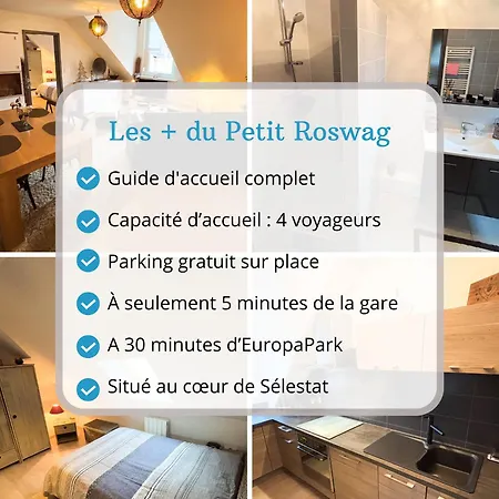 Le Petit Roswag - Parking Gratuit - Proche Gare - Commerces A Proximite Appartement